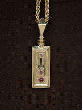 Load image into Gallery viewer, &#39;Ruhi&#39; Pendant :: Cognac Sapphire
