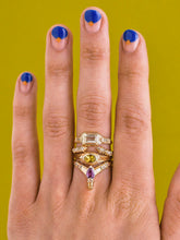 Load image into Gallery viewer, &#39;Torque&#39; ring :: Diamond
