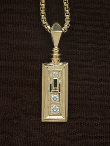 'Ruhi' Pendant :: Diamond