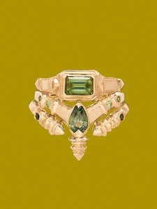 'Torque' ring :: Tourmaline