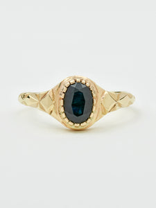 'Vida' Ring | Black Sapphire