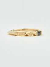 Load image into Gallery viewer, &#39;Idris&#39; Ring | Black Sapphire .:::. ready to ship
